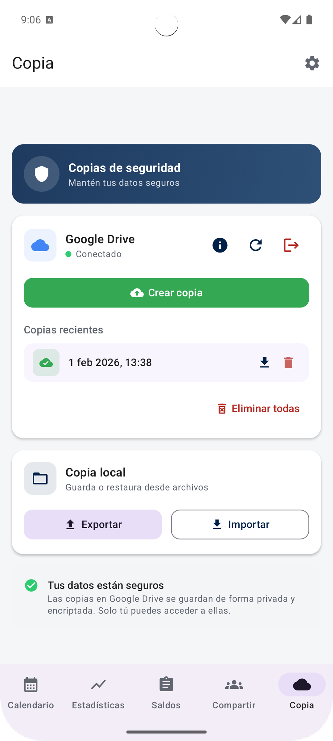 Android screen 2