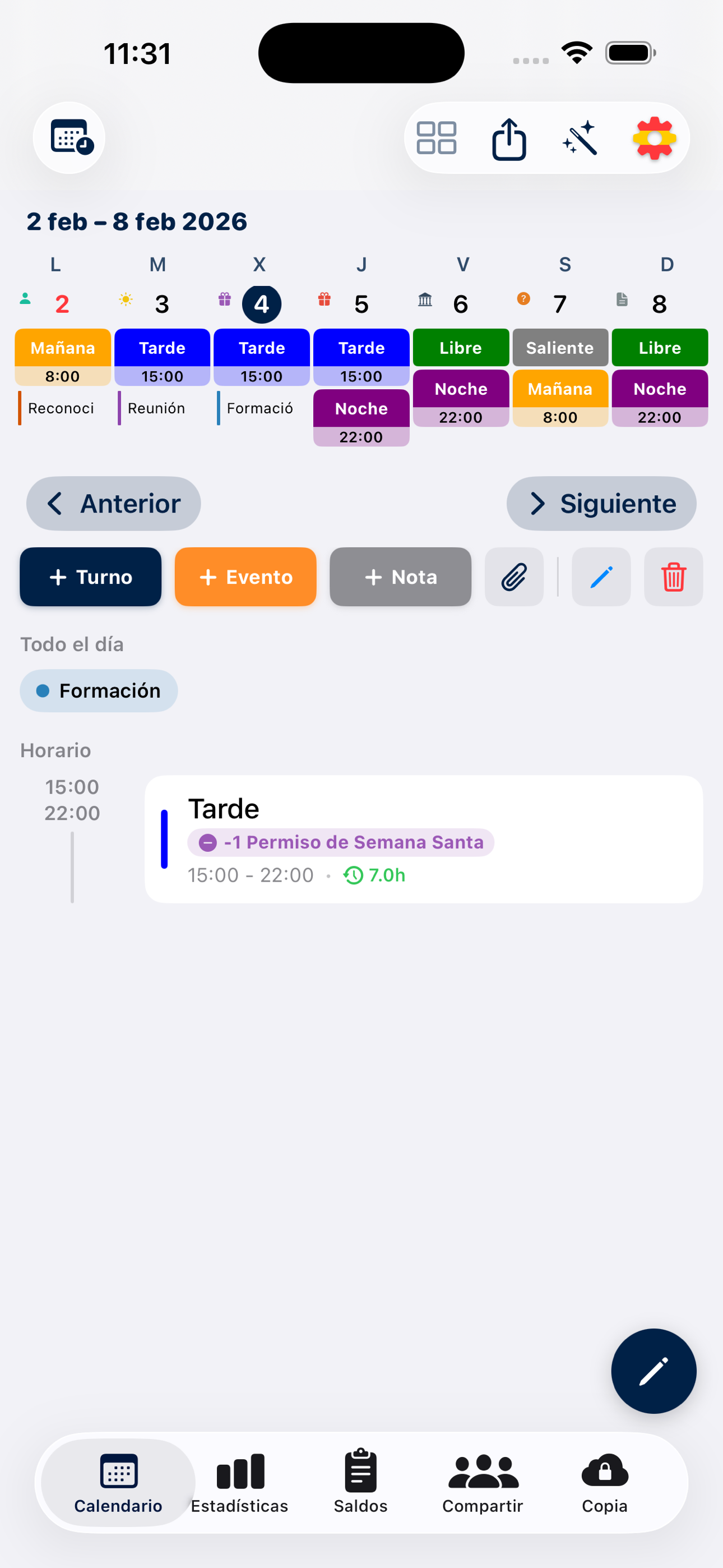 iOS screen 3